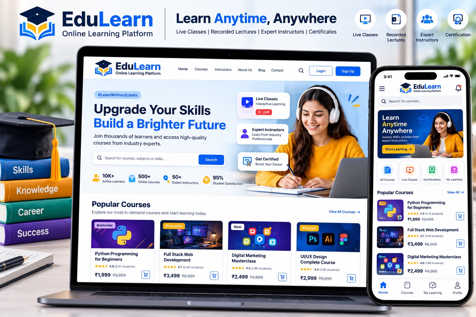 EduLearn Online Learning Platform - Software Project by One App Technology